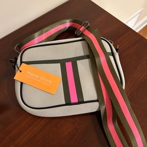 NWT Haute Shore Drew SWANK Neoprene Crossbody
